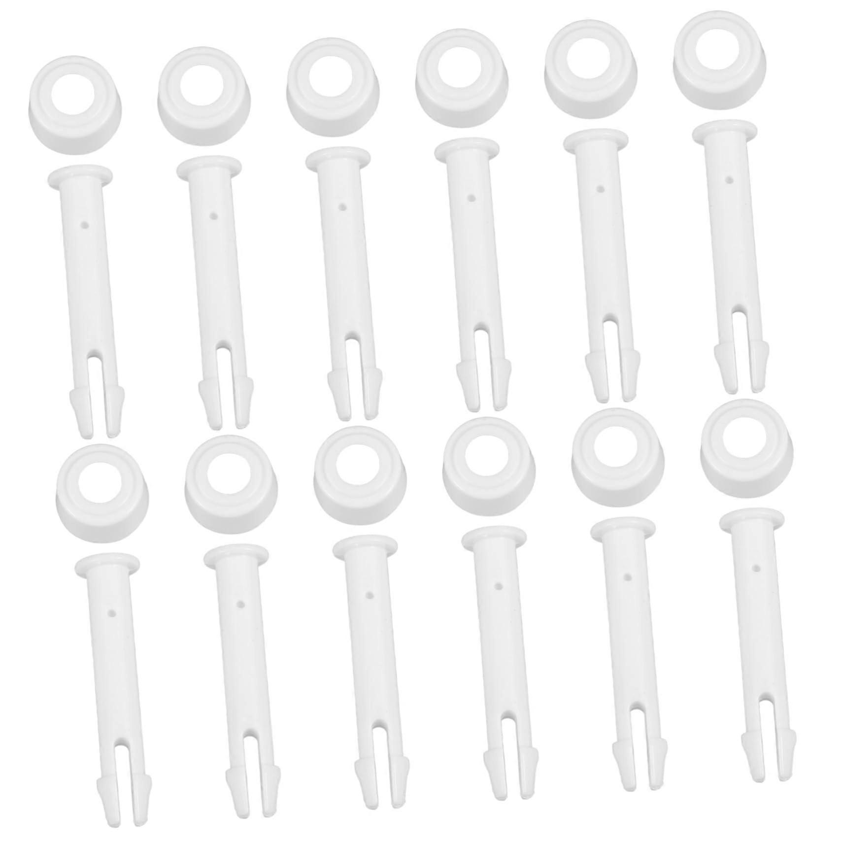Pool Cleaning Tool Set Locking Pin Replacement for Skimmer Net and Leaf Rake Attachments, Compatible with Standard Handles