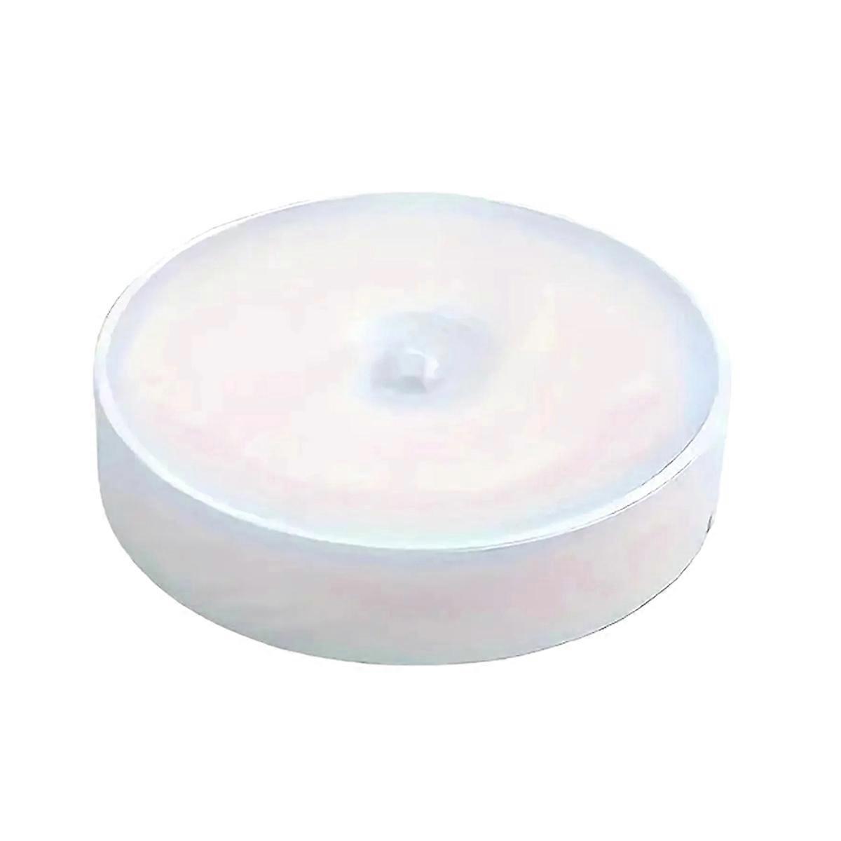 Wireless Round Night Light Motion Sensor USB Charging Led Wall Lamp