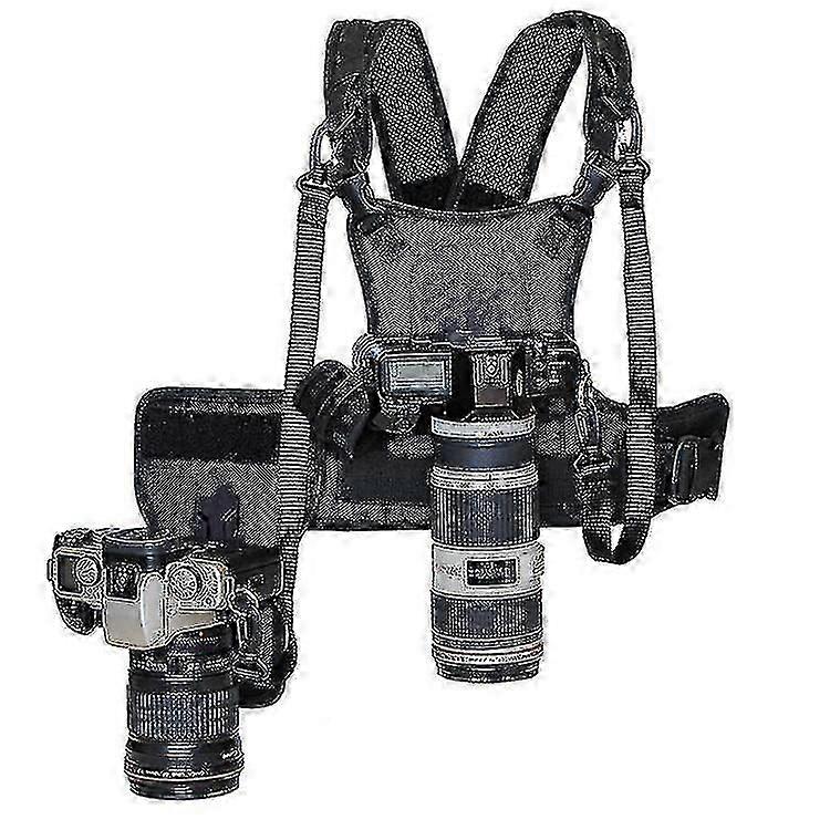 Camera Carrying Chest Harness System