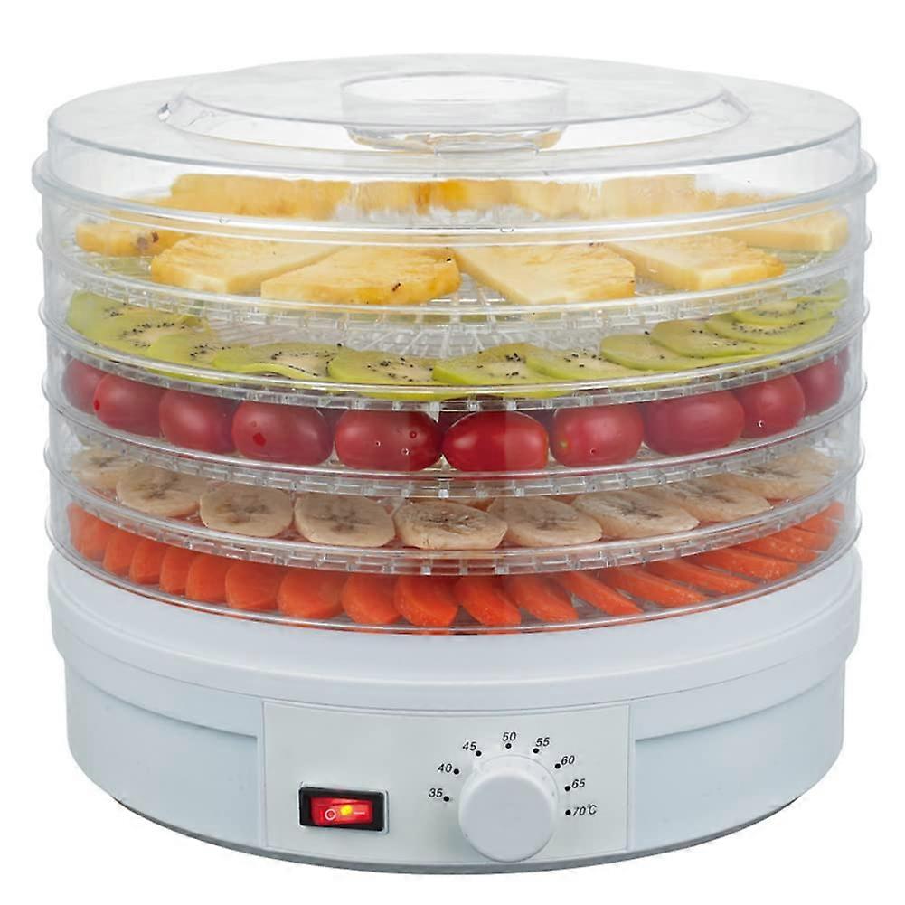 Food Dehydrator for Fruits and Jerky, Compact Electric Dehydrator With 3568 C Temperature for Meat and Vegetables