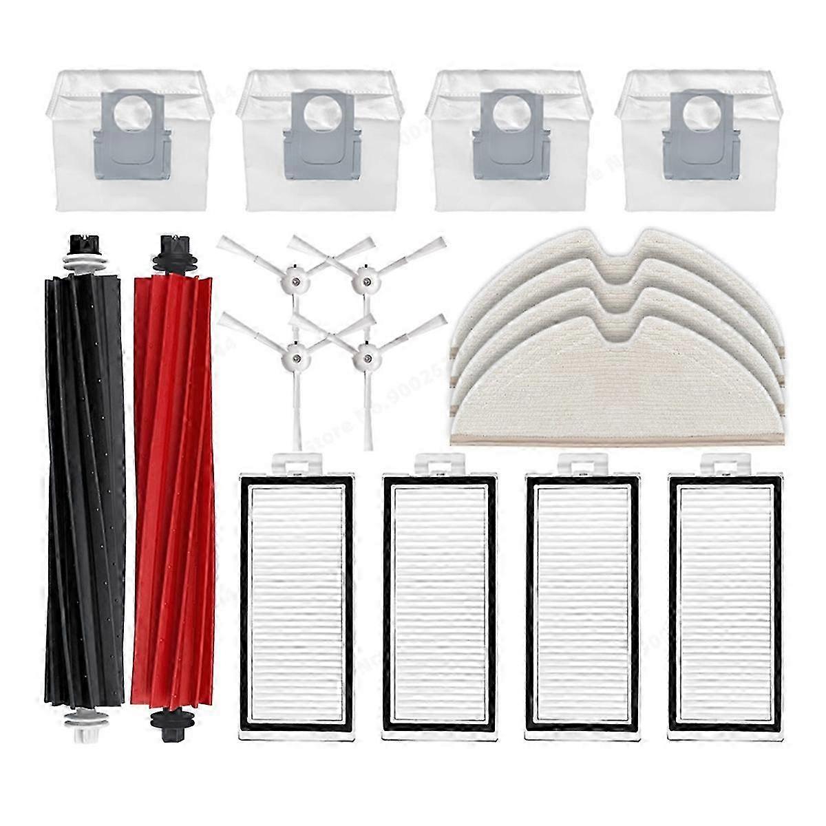 Suitable for Roborock Q8 Max, Q8 Max+, Q5 Pro, Q5 Pro+ Replacement HEPA Filter Mop Cloth