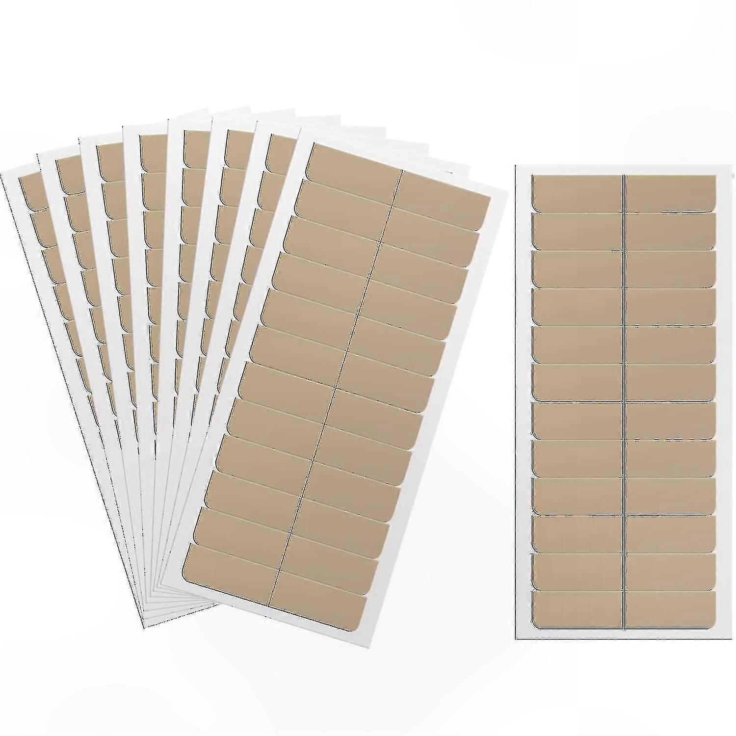 180 Double-Sided Tape Tabs for Hair Extensions, 4x0.8cm Adhesive Strips, Replacement for Hair Extension Systems