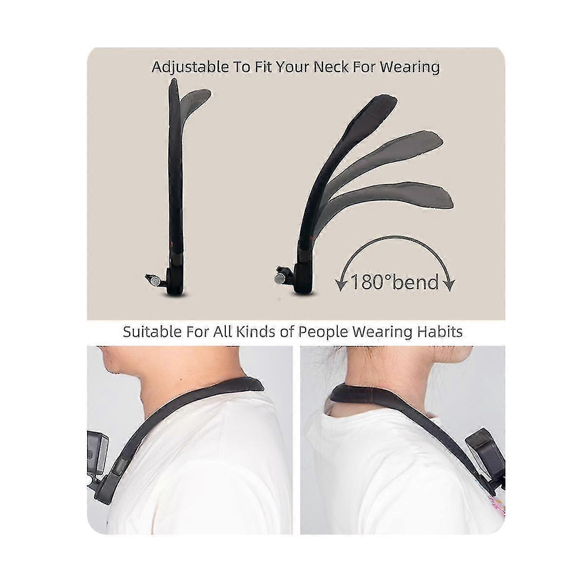 Magnetic chest mounting accessory, suitable for Hikvision HCK11 and 10 series, comfortable and stable to wear