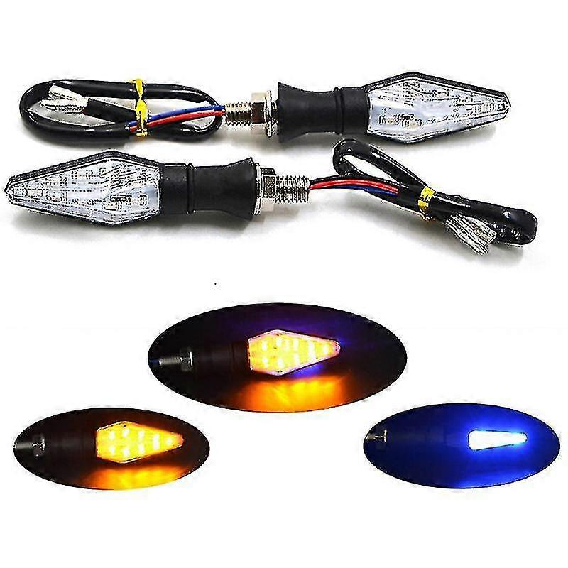 Suitable for all motorcycle turn signals, 12 lights, low power consumption and energy saving