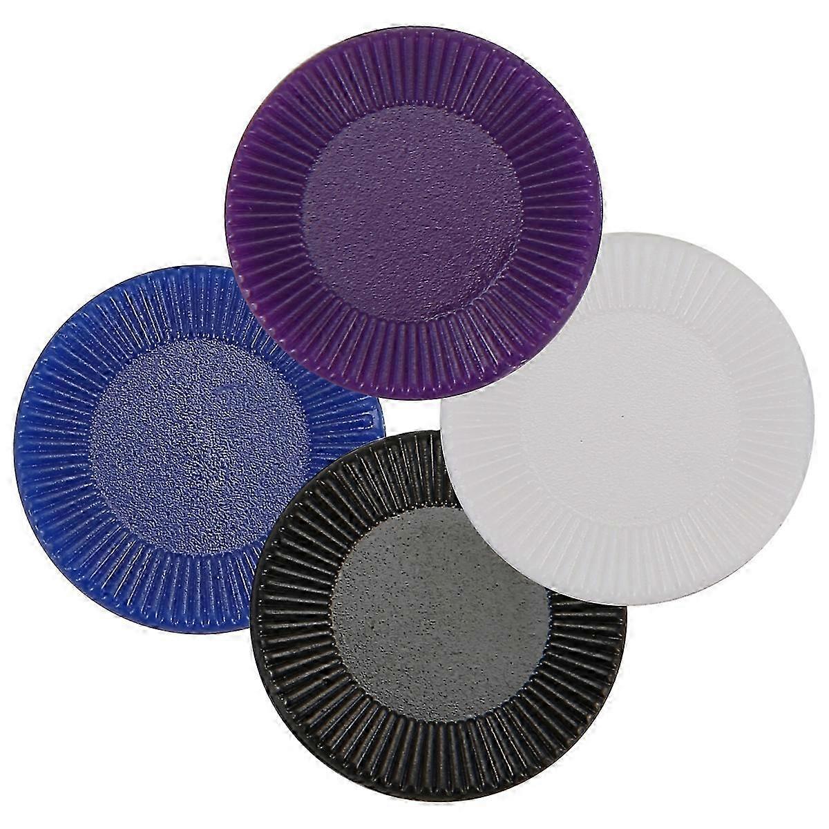 400 Pieces Plastic Poker Chips Game Chips 4 Colors Counter Card, 2