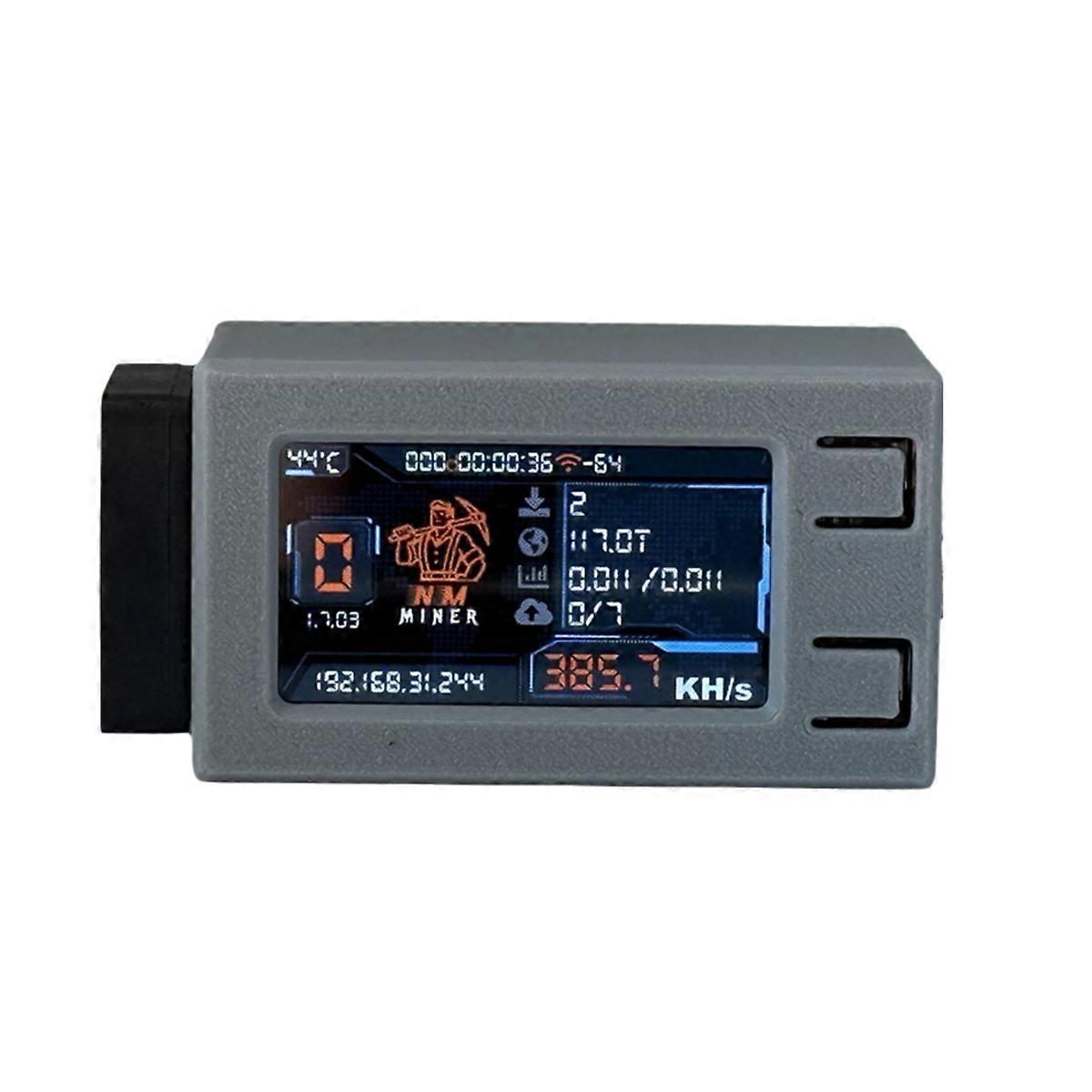 Nerdminer V2 Pro Max NMMiner with Cool Fan 390KH/S Solo Lottery Miner  Bitcoin Crypto Miner