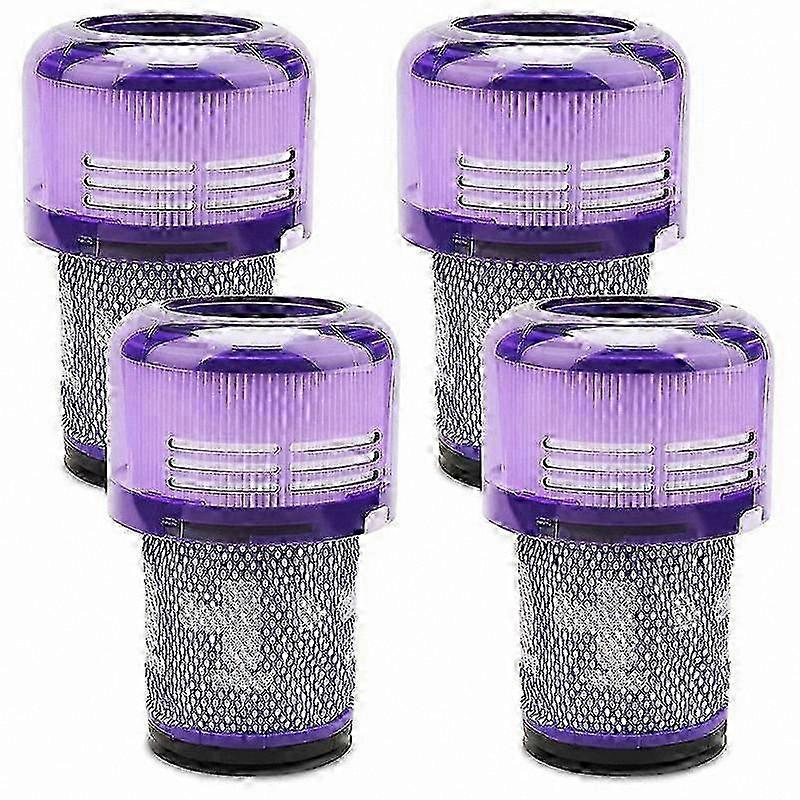 4-Pack Replacement Filters for Slim Vacuums, Part No.97151 Edition 0719, Compatible with V12 Models
