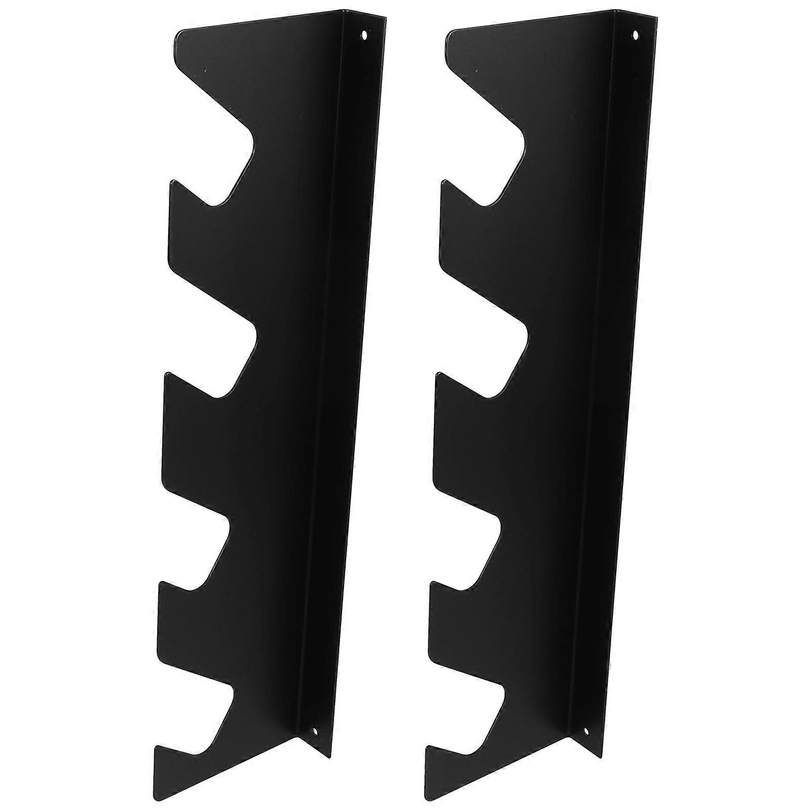 Metal Wall Mount Tool Holder Garden Tool Storage Shelf for Shed Sturdy 1 Pair