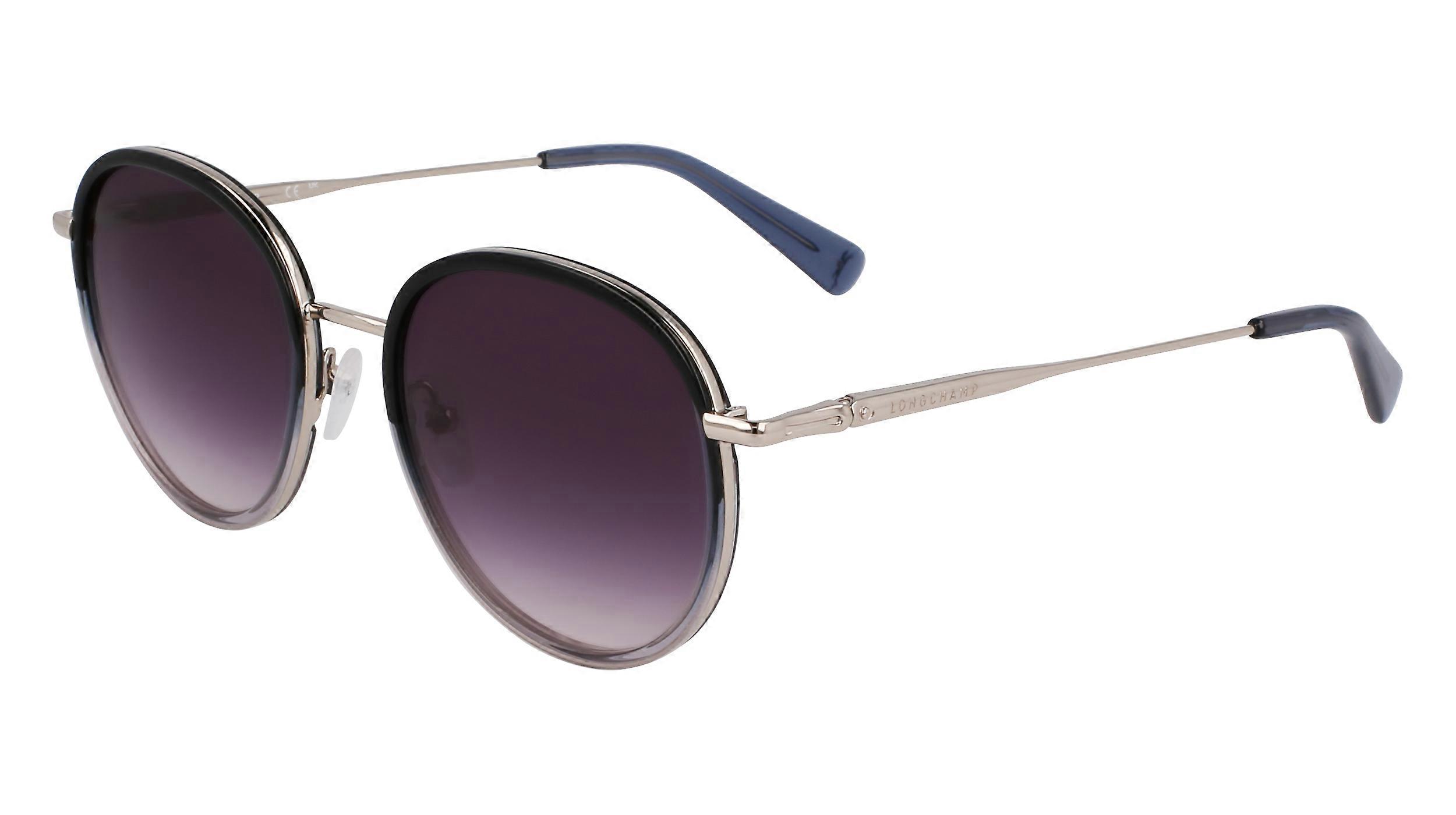 Sunglasses LONGCHAMP LO176S 042 SILVER/GRADIENT BLUE 52/19/140 FEMALE