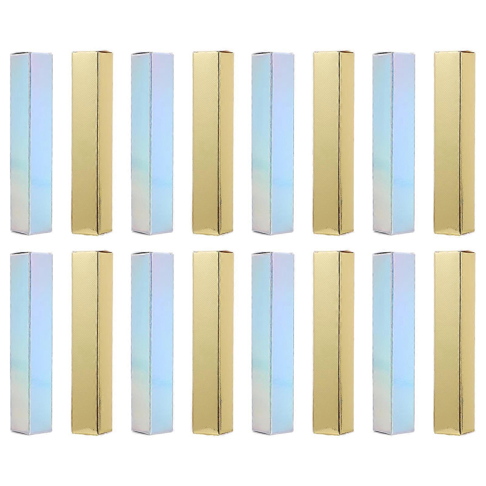 Cosmetics Packaging Lip Gloss Packaging Boxes for Salon Use Assorted Color Paper Protection from Dust and Dirt 100Pcs