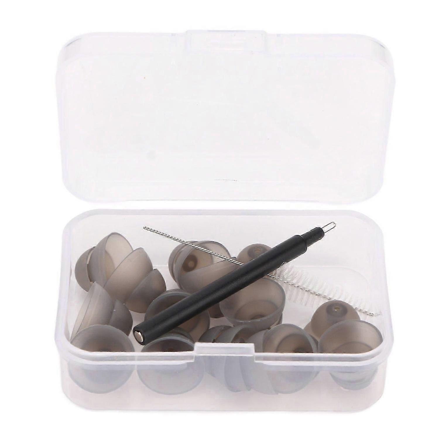 2025 Latest Model Hearing Amplifier Plugs Double Layers Silicone Ear Plug Tips...