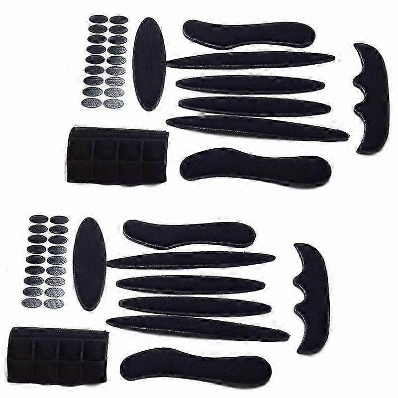 Universal Helmet Cushion Set - 2 Pack Replacement Sponge Pads for Cycling and Motorcycle Helmets