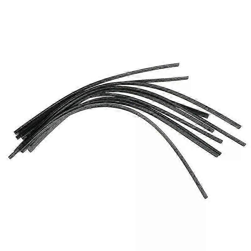 2PCS Auto Vehicle Insert Soft Rubber Strip Refill Fit For Metal U-type Wiper Blades Windshield 6mm 14 1617 18 19 20 21 22