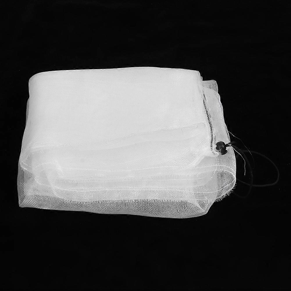 3pcs White Garden Bug Net 80x100cm Insect Barrier Mesh