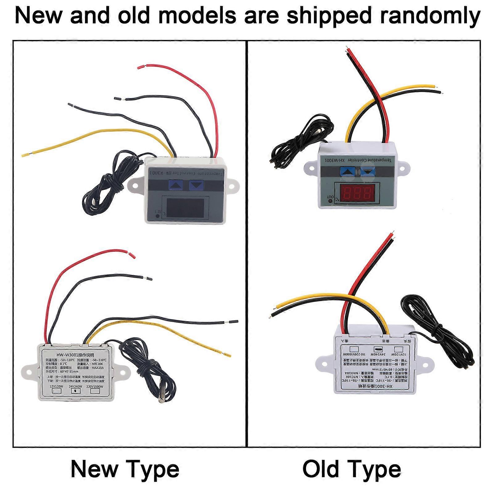 XH-W3001 24V Temperature Controller Thermostat with Waterproof Probe