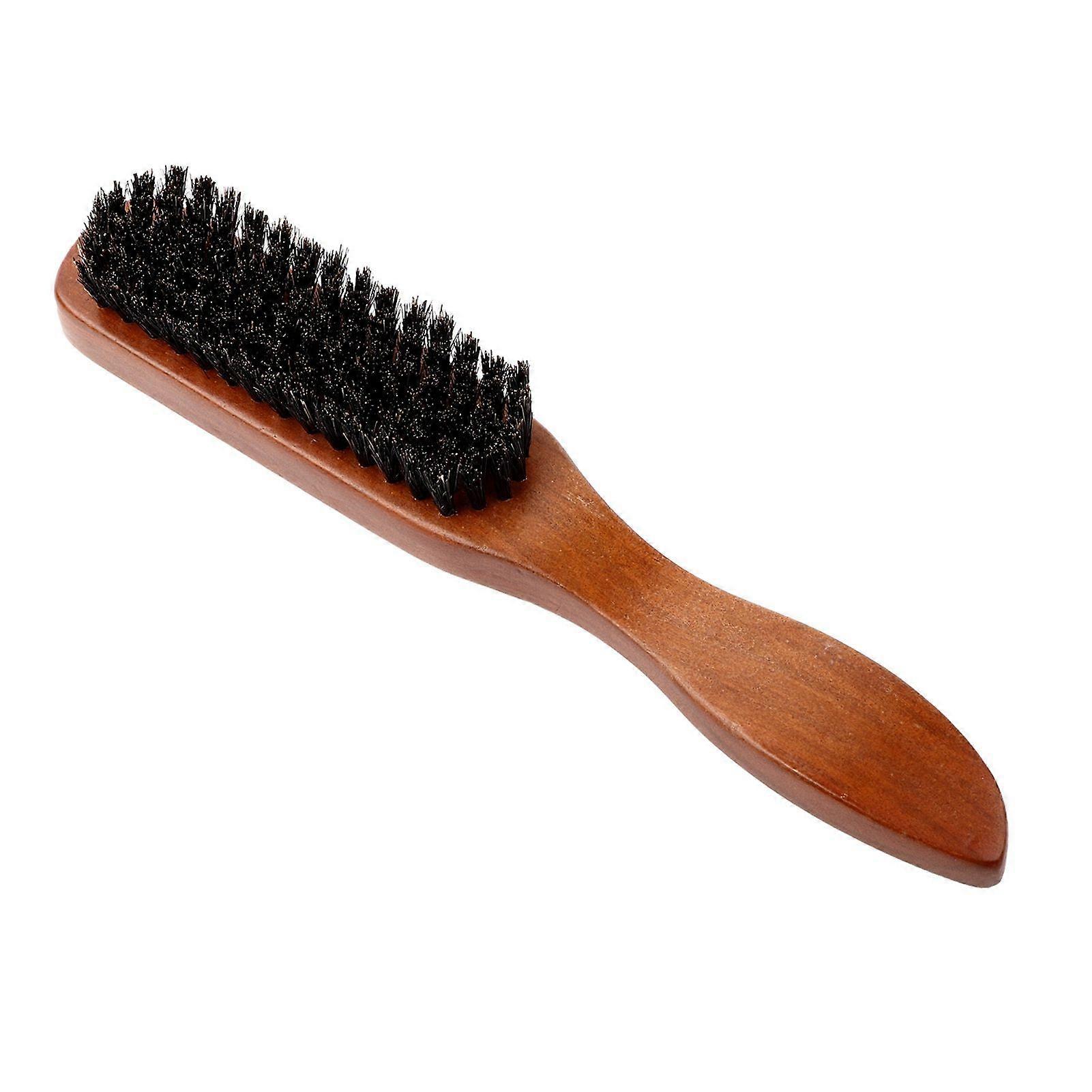 Men Professional Facial Shaving Beard Brush Mustache Cleaning Barber Salon Appliance Tool