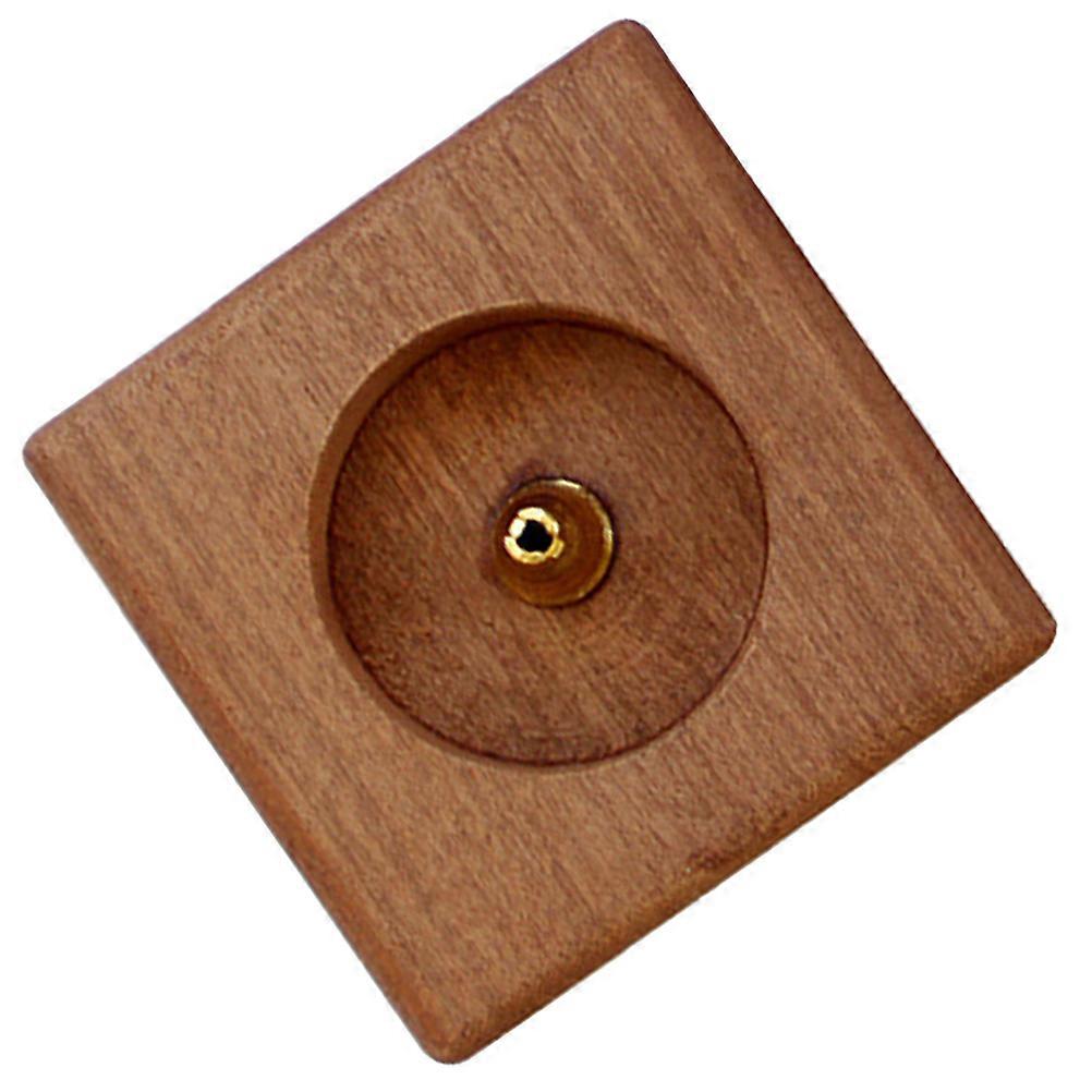 Incense Stick Holder Incense Burner for Decor 4Pcs Wooden Square