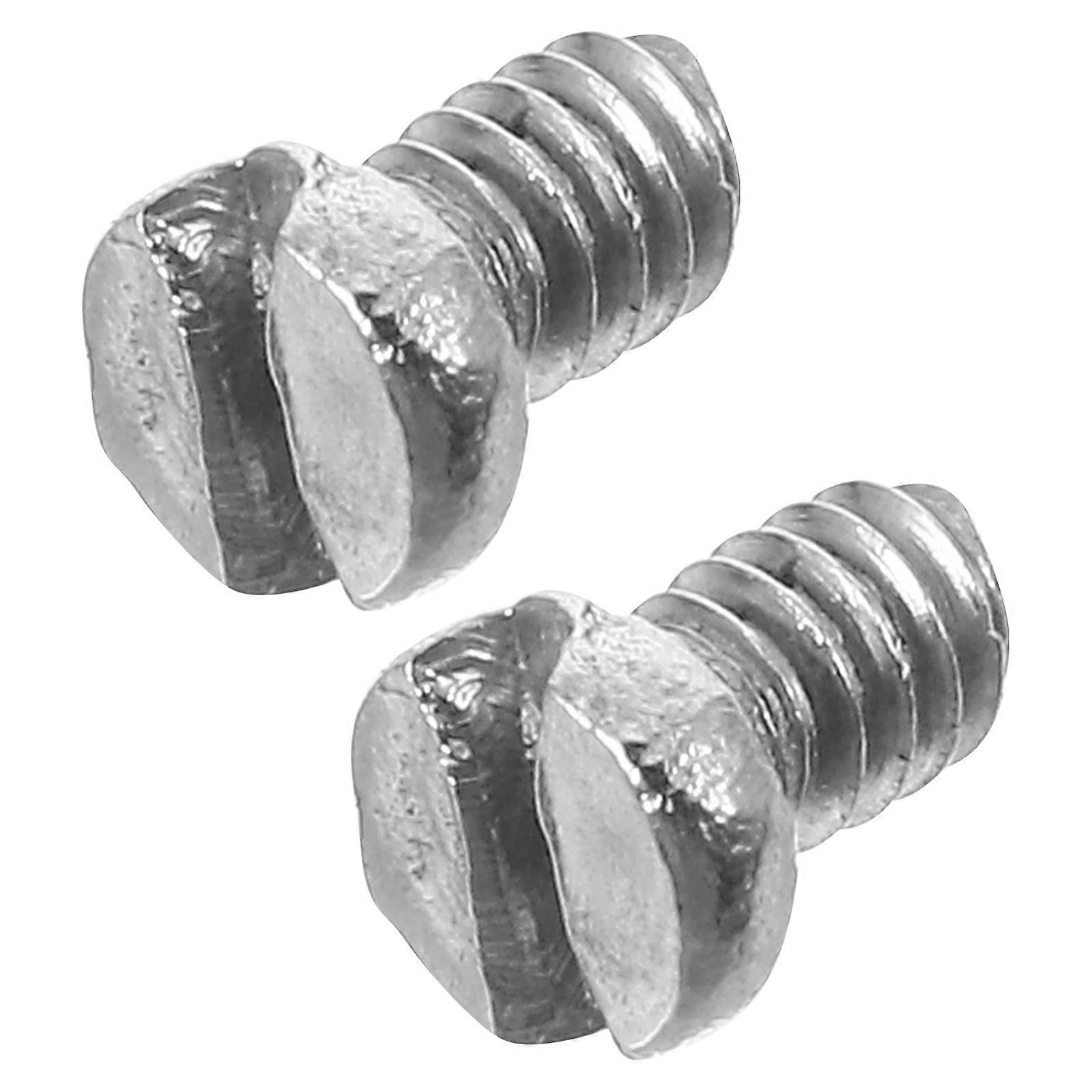 Saxophone Clarinet Screw Repair Kit for Wind Instruments 2Pcs Silver