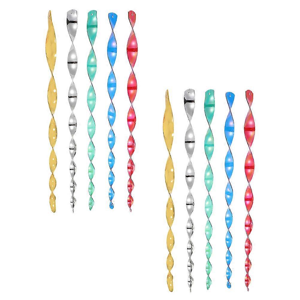 Bird Rods for 20Pcs Reflective Twisting Rods