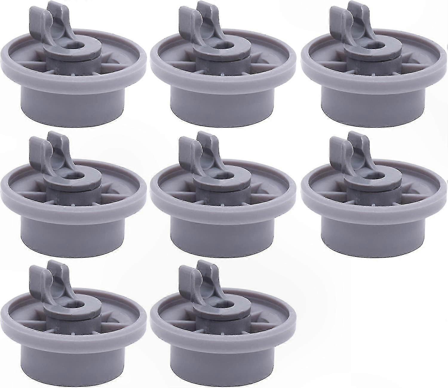 Universal 8 Wheels for Lower Dishwasher Basket Compatible with Multiple Brands