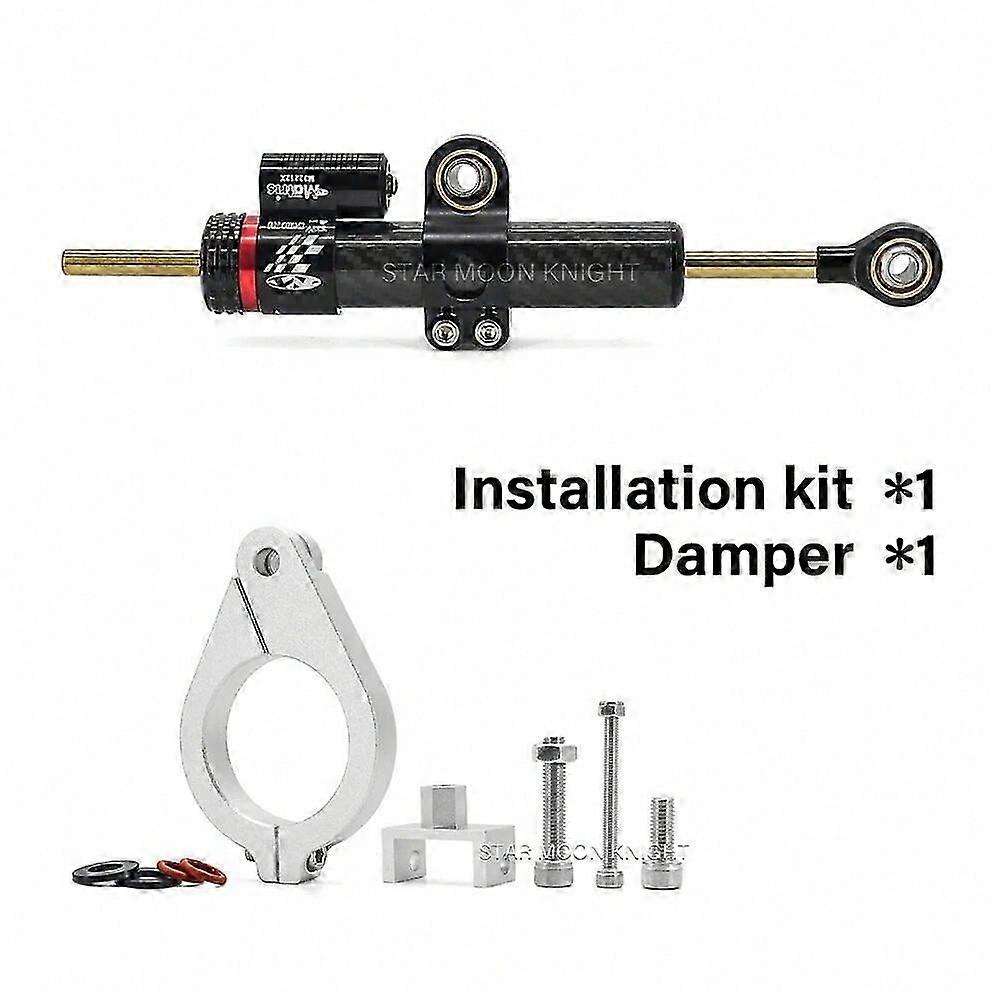 适用于宝马 F800GS F 800 GS 2008 - 2017 2016 稳定转向阻尼器安装支架摩托车转向稳定器阻尼器安装