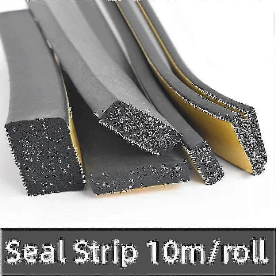 EPDM Sponge Rubber Strip Single Sided Soundproof Gasket