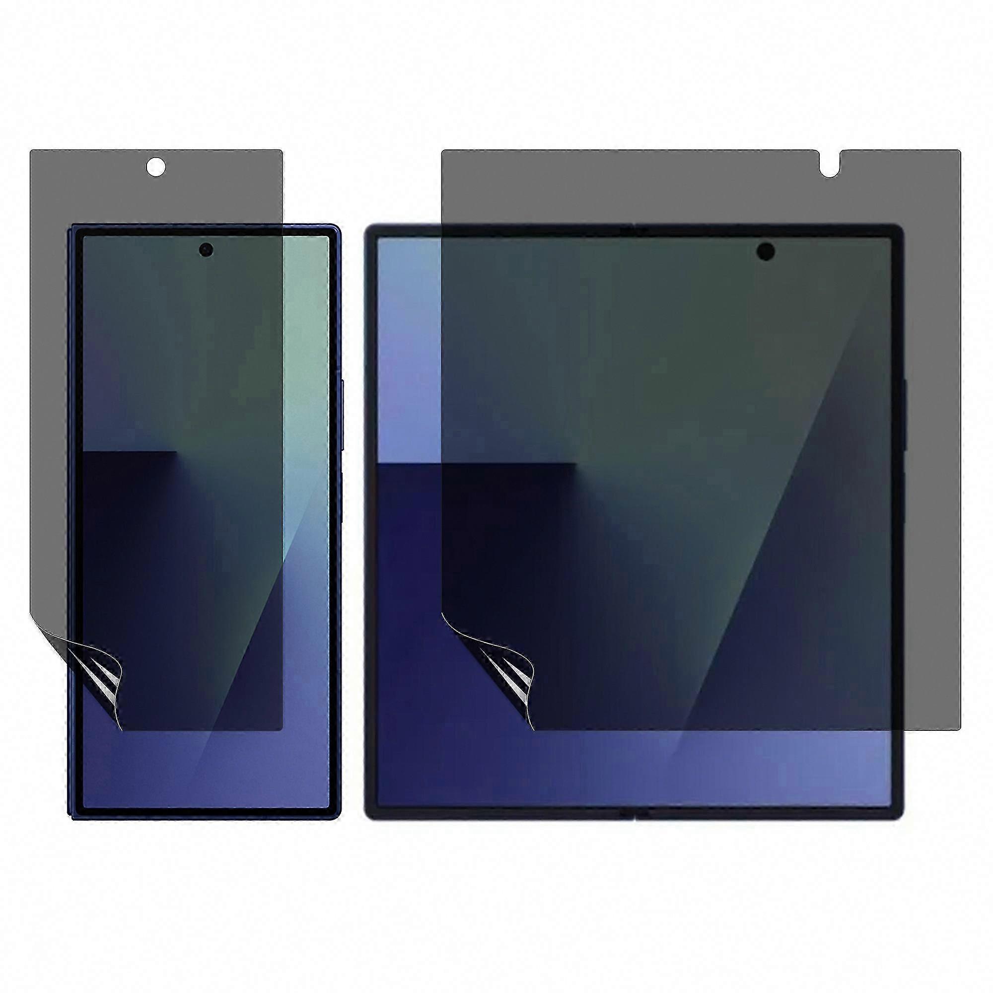 Galaxy Z Fold7 5G Privacy Screen Protector, TPU + PET Hydrogel Film for Outer Display