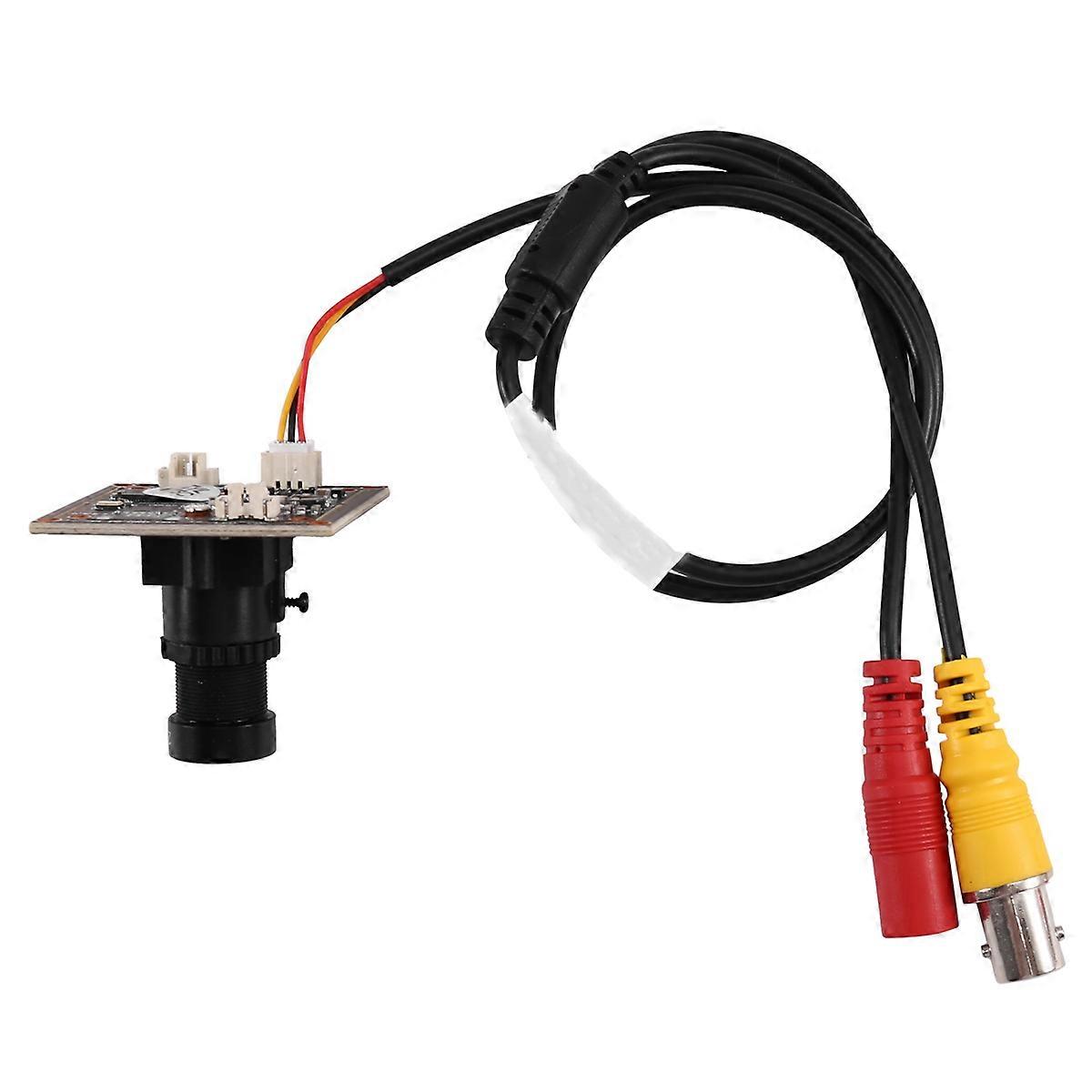 1200TVL 5MP Analog CCTV Camera Module with 25mm Lens for DIY Microscope Telescope Car Camera Video Doorbell NTSC