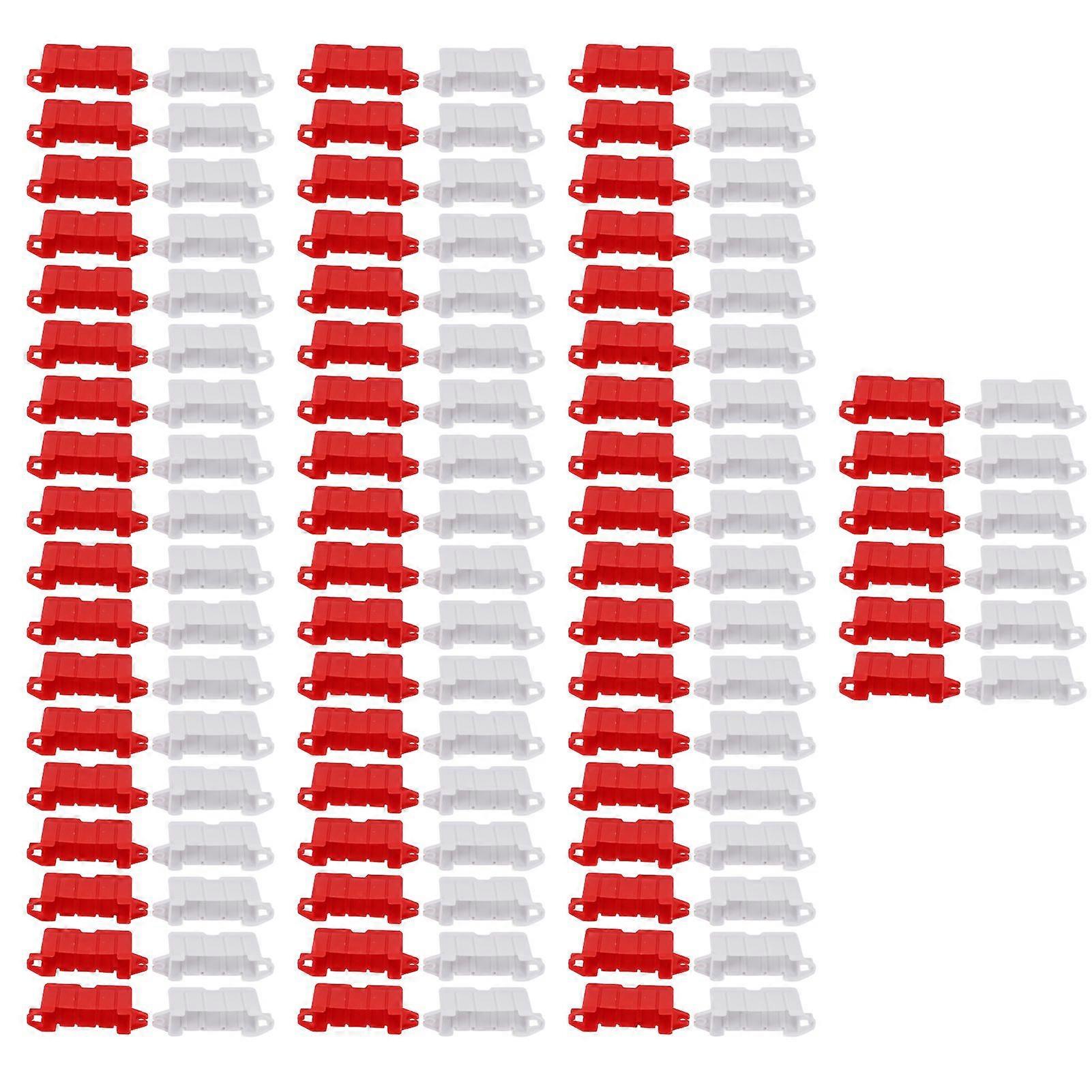 120PCS Remote Control Car DIY Racing Track Road Barrier Drifting Race Track Road Barrier