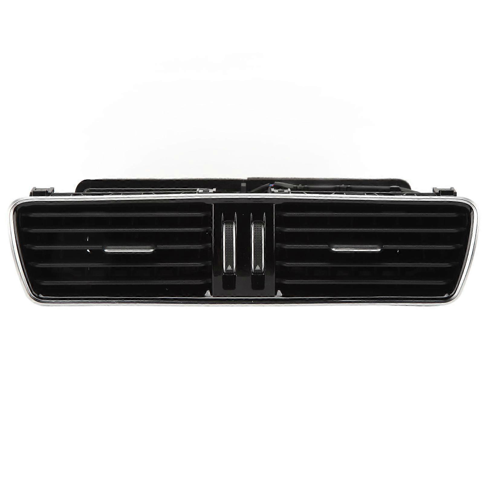 Black Chrome Central Dashboard Air Out Vent 3AD819728A Center Dash AC Heater Air Vent Fit for B6 B7 CC