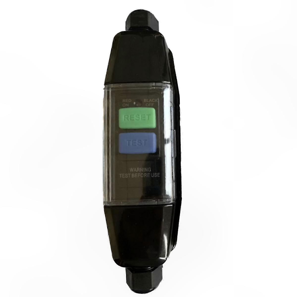 Portable RCD Adapter with Safety Switch for Outdoor Power Tool Protection