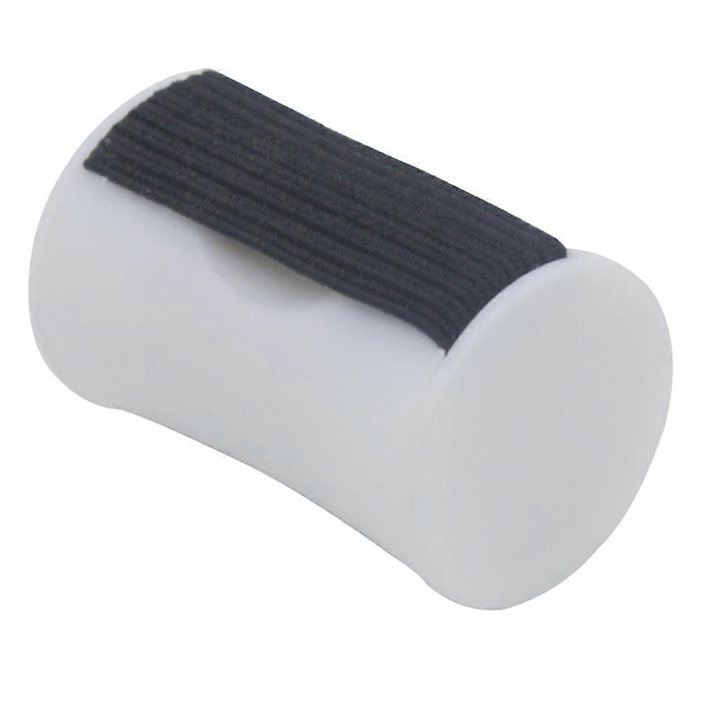 Ukulele Finger Shaker Acrylic Accessory for Playing White