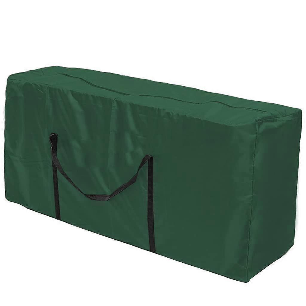 Rectangle Christmas Tree Cushion Storage Bag Outdoor HeavyDuty ExtraLarge Patio Cushion Storage Pack With Zipper