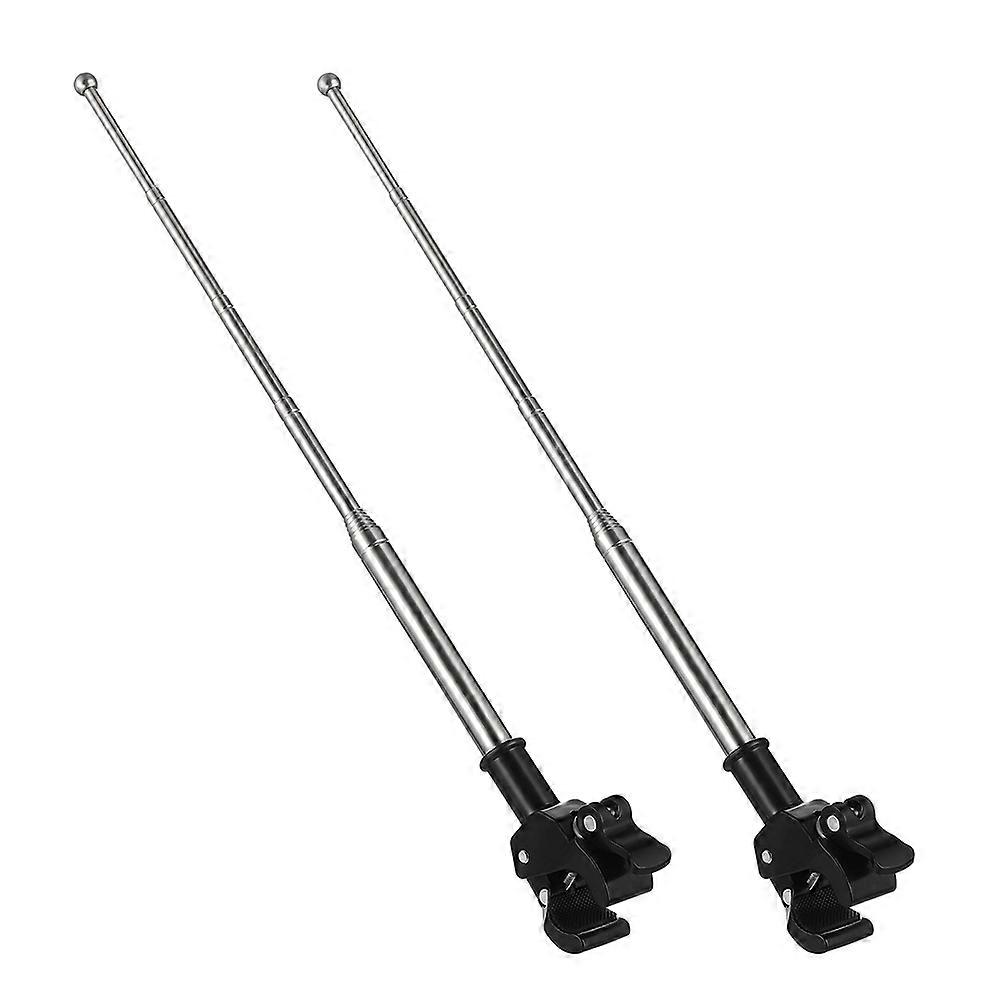 Telescopic Flag Mount For Car Handlebars Easy Installation Bicycles Cycling Events 10Pcs