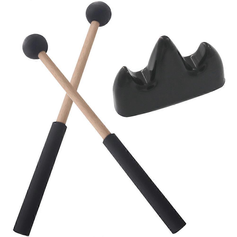 Drumstick 2 Sets Classic Tongue Drum Mallet For Beginners Musical Performance Cylinder Shape Certified