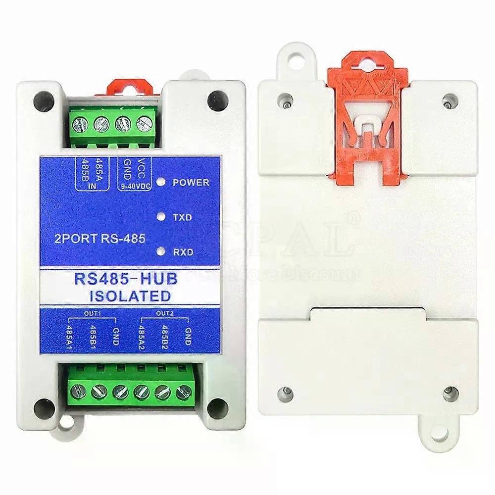 RS485 Repeaters Module Magnetic Coupling Isolated 1 Port RS485 to 2 4 8 Port RS485 HUB Concentrator Industrial Anti-Interference
