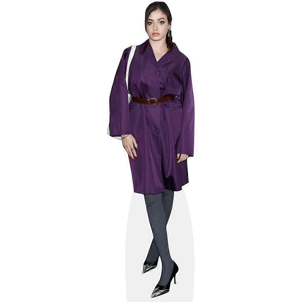 Yusra Mardini (Purple) Cardboard Cutout (lifesize OR mini size). Standee. Stand Up.
