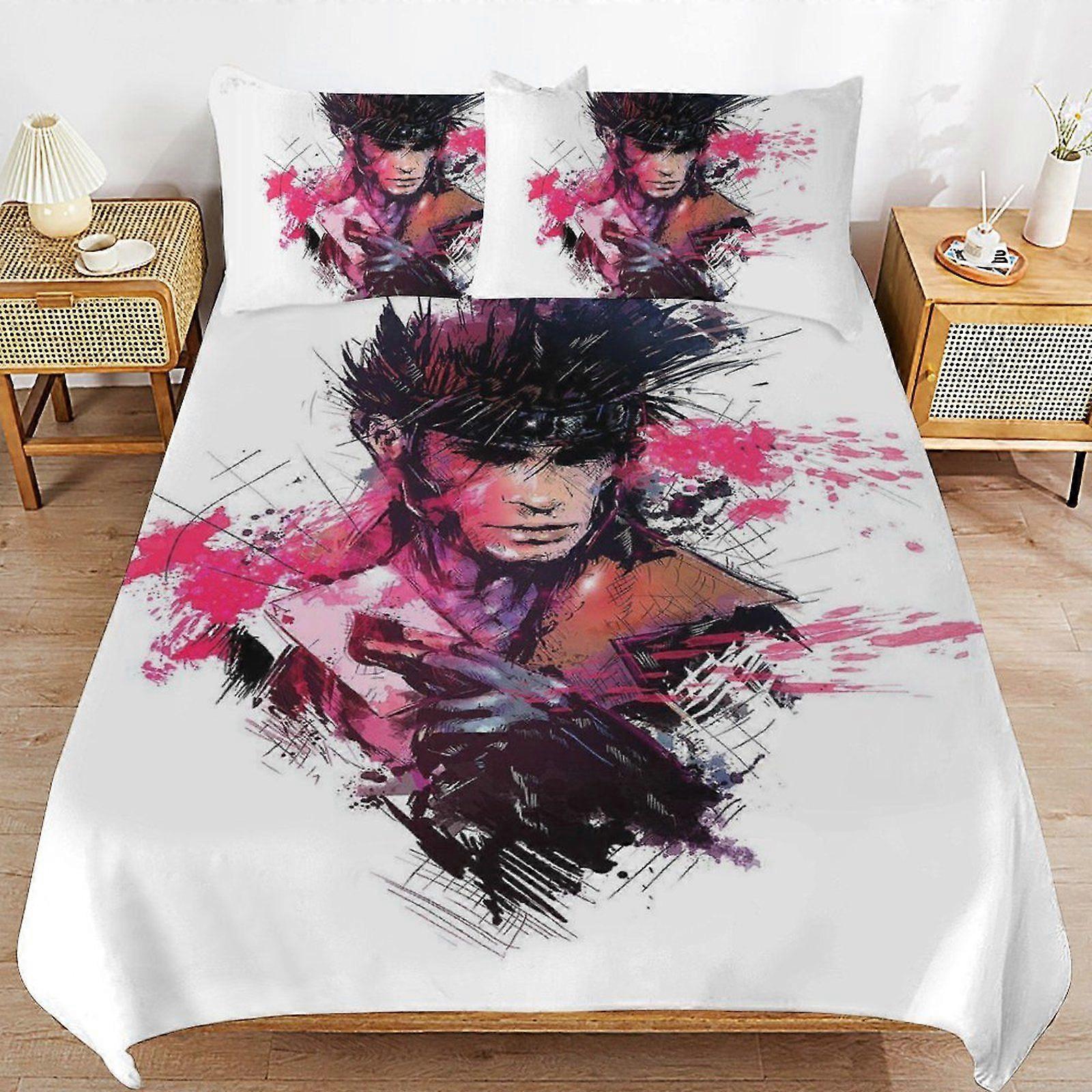e151 X-Men Smooth Texture Sleep Arrangement Cozy Build Thread Detail Duvet Cover Sets Fit for All d151