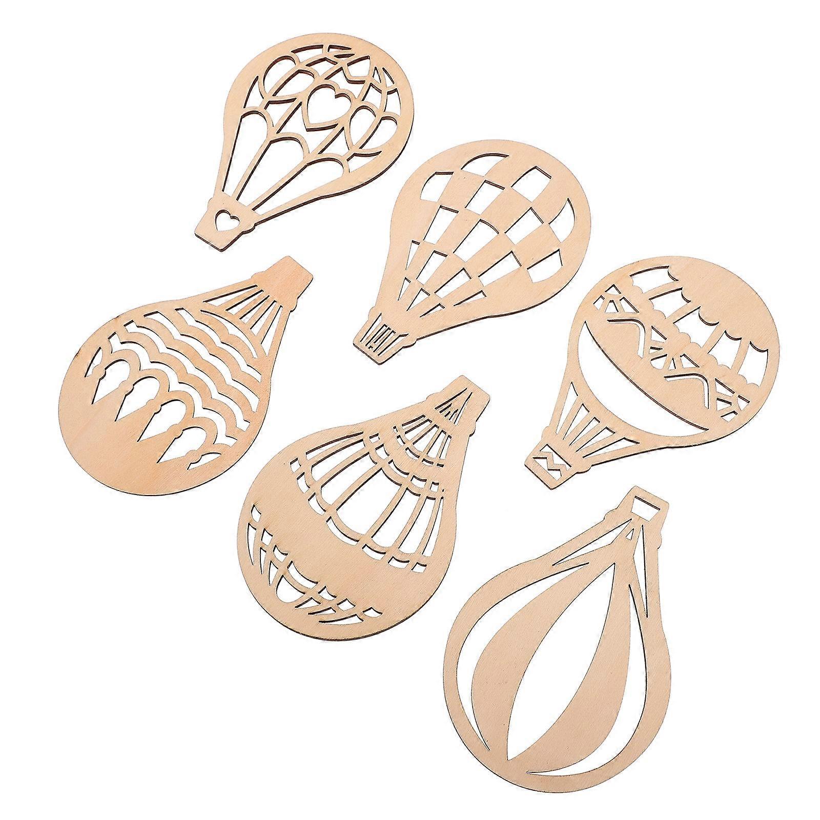 Graffiti Blank Wood Slices Ideal for Handicraft Projects in 12X8.3cm Size Perfect for Birthday and Anniversary - 60 Pcs