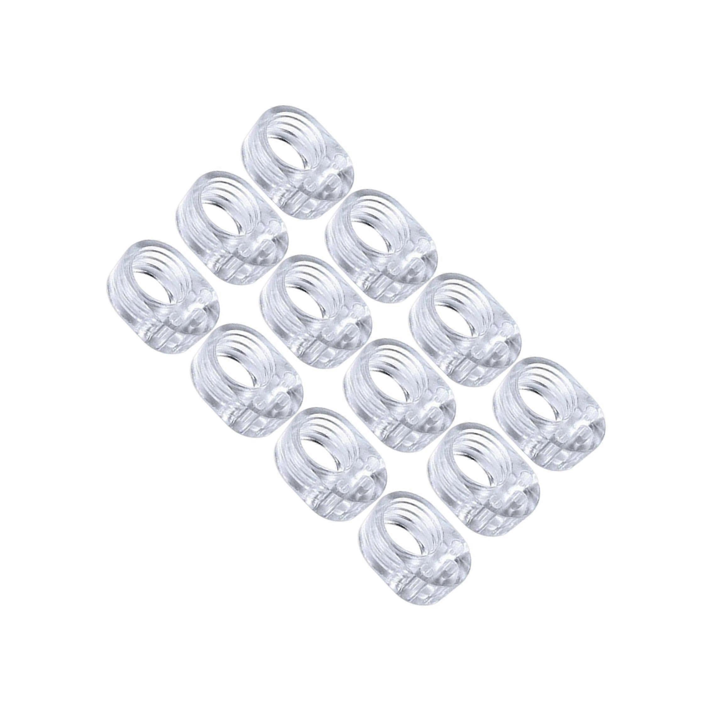 12x Door Handle Stopper Door Handle Buffer Windproof Door Handle for Home