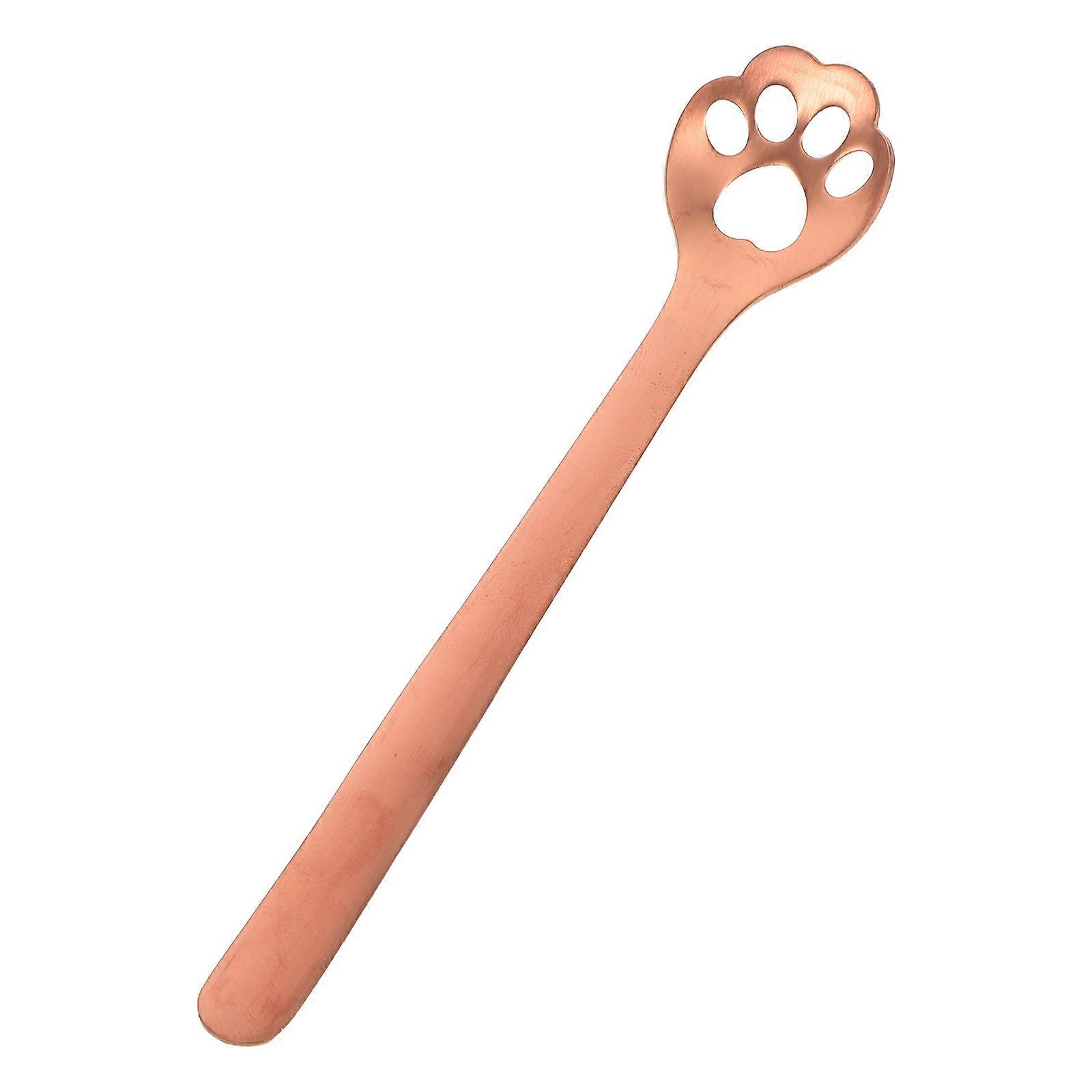 Stainless Steel Stirring Spoon Designed for Coffee Mixing 5Pcs Set