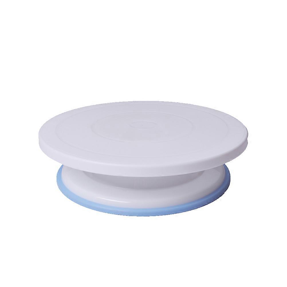 Rotating Cake Stand 2Pcs for Cake Decorating with Anti-Slip Design Sky-Blue