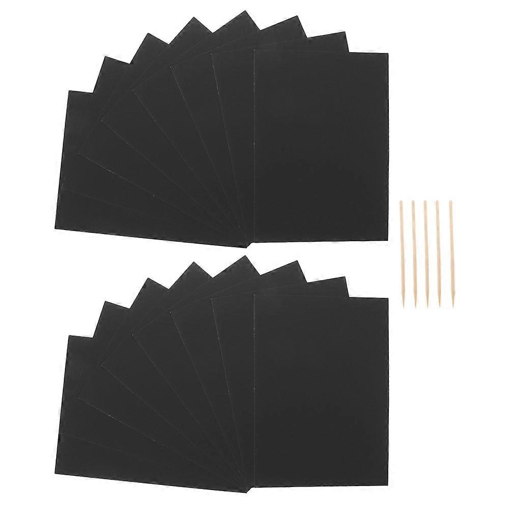 Scratch Drawing Paper for Kids Paint Paper Set for Painting 3Sets