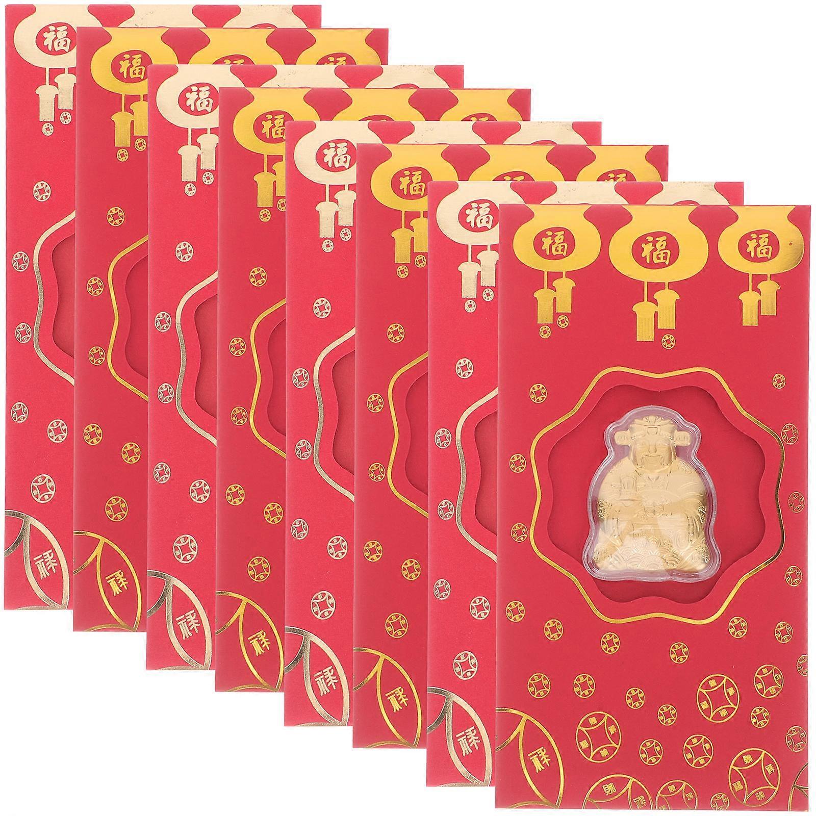 Chinese Style Money Envelopes for Storage Use 40Pcs Red Envelopes