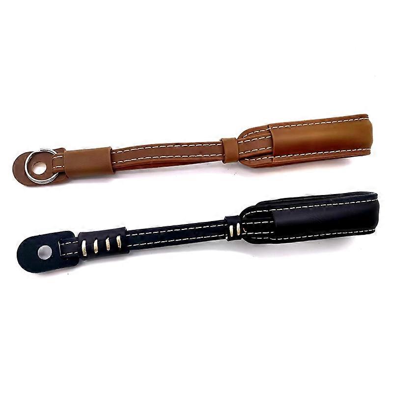 Suitable for SLR Leather Wrist Strap-Brown