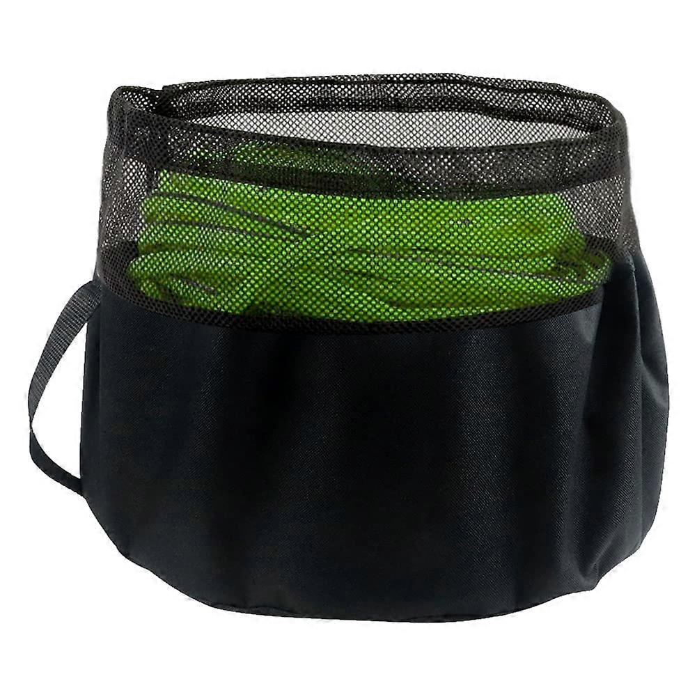 Garden Hose Storage Bag RV Hose Bag Organizer With Handle Mesh Design For Fresh Water Hose And Sewer Hose