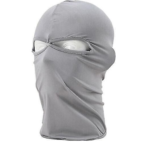 Balaclavas Light Grey Balaclava Helmet Winter Sas Style Army Windproof Neck Warm Full Face Mask