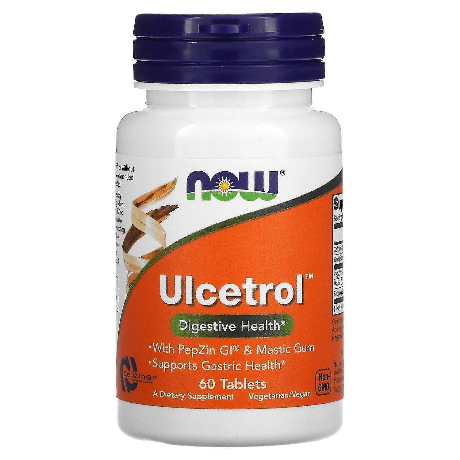 NOW Foods, Ulcetrol, 60 Tablets