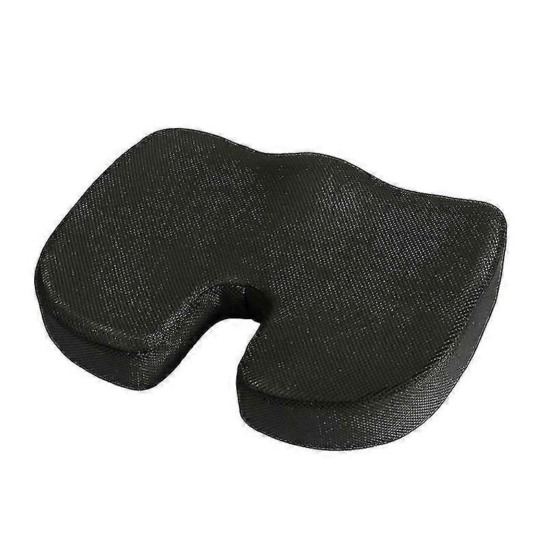 Almofada ortopédica assento almofada-antiderrapante Memory Foam Coccyx Almofada para Tailbone Pain-office Chair C