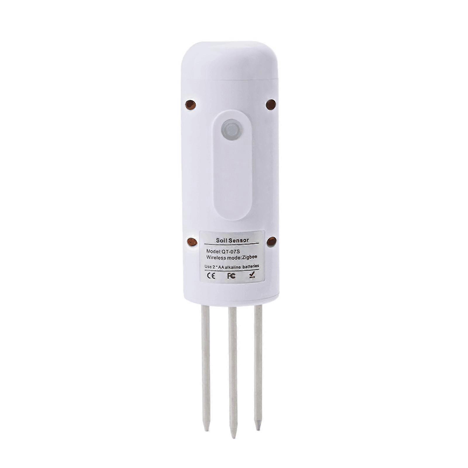 Tuya Zigbee Wireless Soil Moisture Meter Temperature Humidity Tester Plant Monitor IP67 Waterproof 25-26